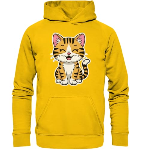 Sweat à capuche premium Cute Kitty pour enfants en coton doux