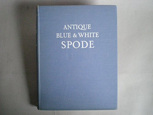 Antique blue and white Spode