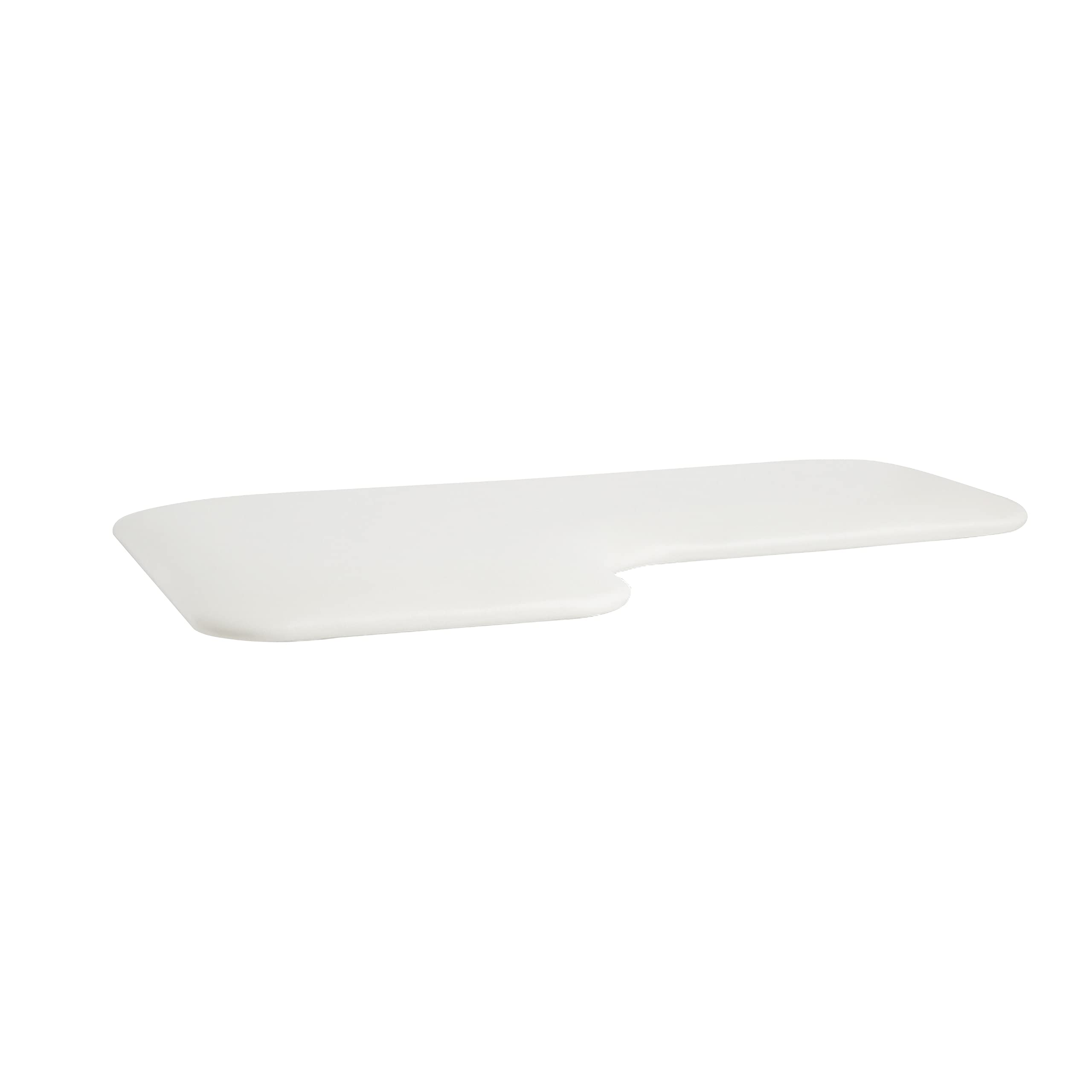 L-Shaped Replacement Cushion Shower Seat Top Only, 28" x 15", Right-Handed