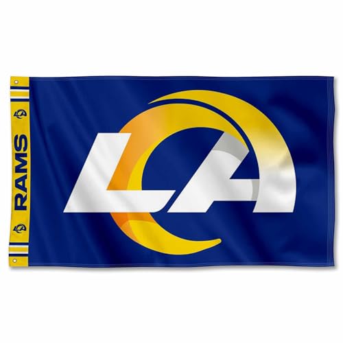 Los Angeles Rams Printed Header 3x5 Foot Banner Flag
