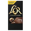 L'OR Espresso Forza Intensity 9 - Nespresso* Compatible Coffee Capsules (Pack of 10, 100 Capsules in Total)