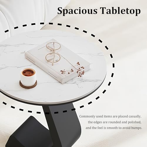 Table basse ronde moderne pour optimiser les petits espaces