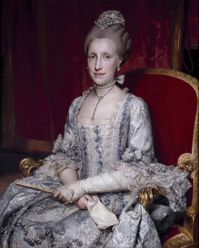 Tableaux peinture sur toile impression Marie Louise portrait de l'infante Maria Luisa