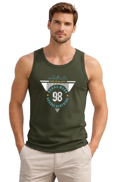 SQF Men's Vest, Polycotton Buttery Soft Inner Baniyan for Men.-picture-42