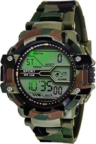 Buy Xotak Men's Army Color Digital Sports Watch Latest Model Military Look  Watch at Amazon.in
