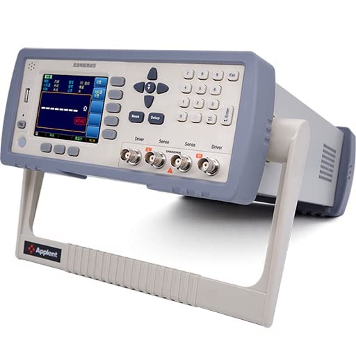 High Voltage Insulation Resistance Tester Leakage Current Meter with Measuring Range 10k to 10TΩ Display Max 9999 for Generator Cable Wire,Etc