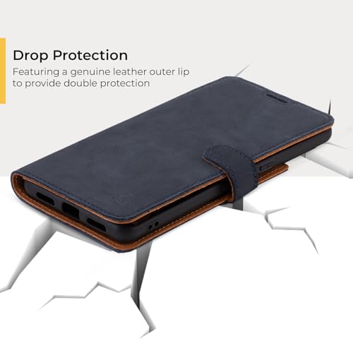 Snakehive Leather Wallet Phone Case for Google Pixel 8 Pro, Genuine Leather with Viewing Stand & 3 Card Holder - Image 2