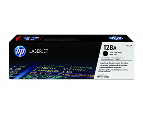 Toner HP CE320A Noir original de 2000 pages pour des textes ultra nets