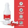 Rapid Cure Black Plastisol Ink (8 oz.) and Ecotex Plastisol Press Wash (Pint - 16oz.) - Ink for Screen Printing Fabric, Screen Printing Cleaner/Degreaser - Silk Screen Press Wash/Plastisol Ink