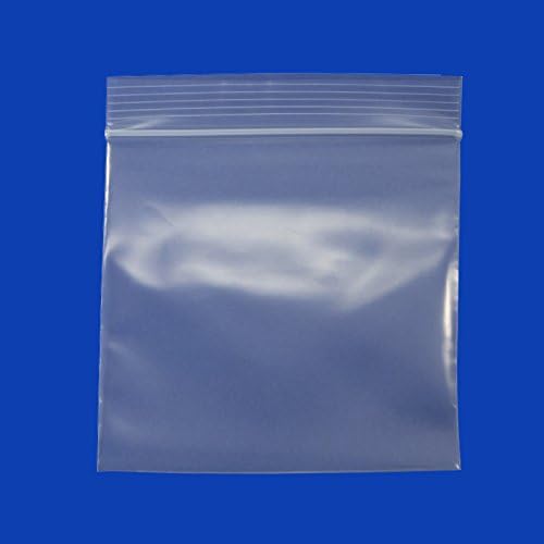 JewelrySupply Clear Plastic Reclosable Zipper Bags 4x4 (Package of 100)