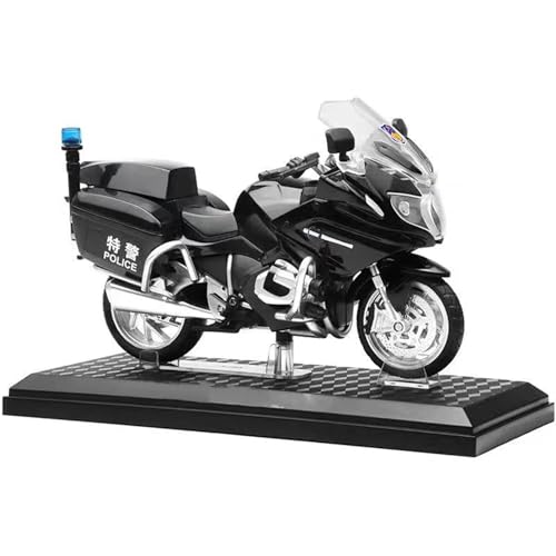 Véhicule miniature BMW R1250 RT 1:12 pour décoration de bureau de passionné