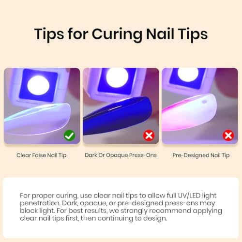 Image of Beetles 9 in 1 Gel Nail Glue Nail Dehydrator Kit for Acrylic Nails Acid Free & Hema-Free Professional Dehydrator Prep for U V Gel Polish Long Lasting Led Lamp Required