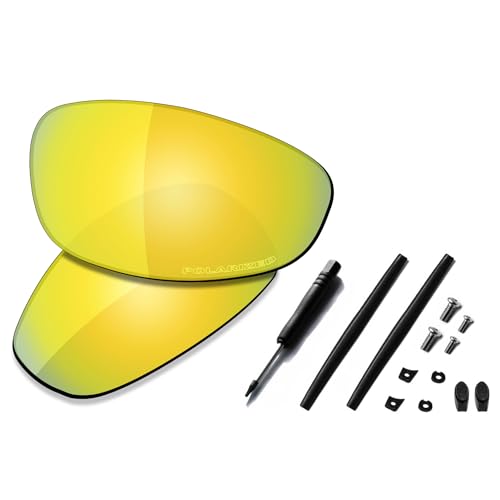 Image of SAUCER Premium Replacement Lenses & Rubber Kits for Oakley Juliet | UV400 Protection, Anti-Scratch, Precise Fit