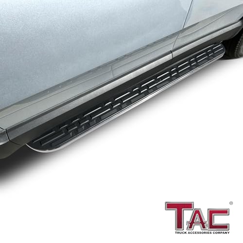 Estribos laterales para Rivian R1S R1T 2022-2024 aluminio negro miniatura 2