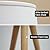 Kira Home Grace 60.5" Mid Century Modern Tripod LED Floor Lamp + Energy Efficient 9W Bulb, Wooden Tripod Legs + White Shade