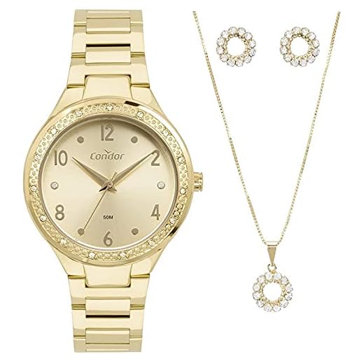 Kit Condor Feminino Dia A Dia Dourado - COPC21AEDI/K4D