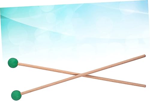 Miniatura 7 de Milisten 2 pares 5a baquetas accesorios de música Bell stick instrumento Glockenspiel Baquetas de tambor baquetas 5a punta de madera palo de