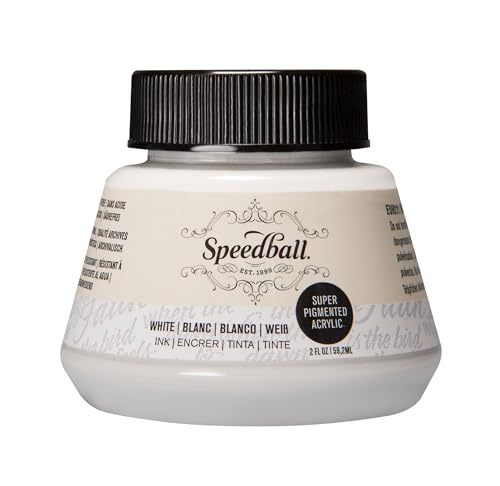 Speedball Super Pigmented Acrylic Ink 2oz, White