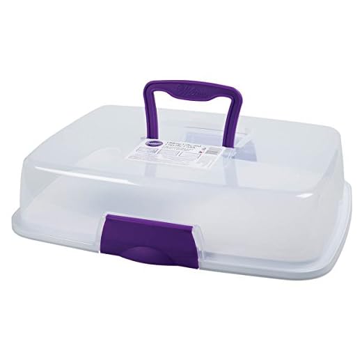 Wilton 2105-3281X Oblong Cake and Cupcake Caddy