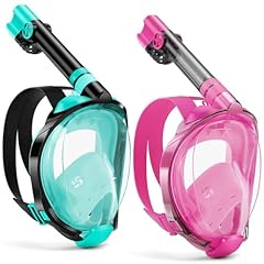 2 Pack - Black/Green+Transparent/Pink