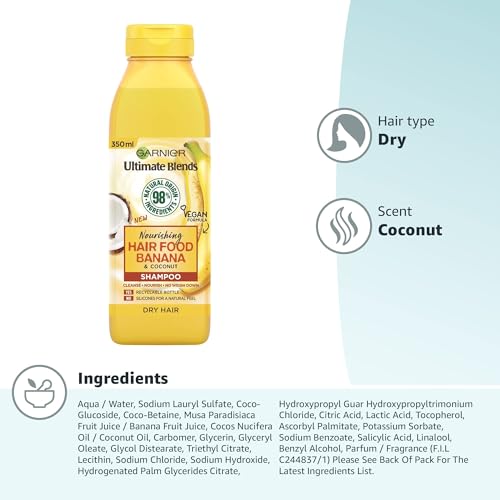Garnier Ultimate Blends Nourishing Shampoo for Dry Hair, 350ml - Image 7