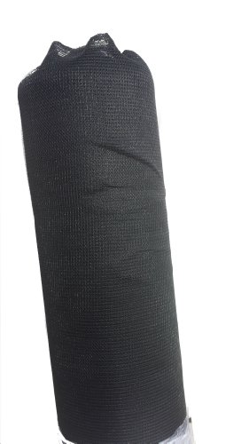 QVS Shop 2M X 20M Black Multi Purpose Garden Netting, Plant Crop Mesh, Insect Net, Anti Bird Netting
