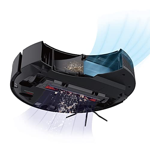 Image of roborock E4 Robot Vacuum Cleaner, Smart Navigation Robotic Vacuum, 2000Pa Strong Suction, 200 min Runtime, Self-Charging, APP Control, Perfect for Pet Hair, Carpet, Larger Home, Works with Alexa