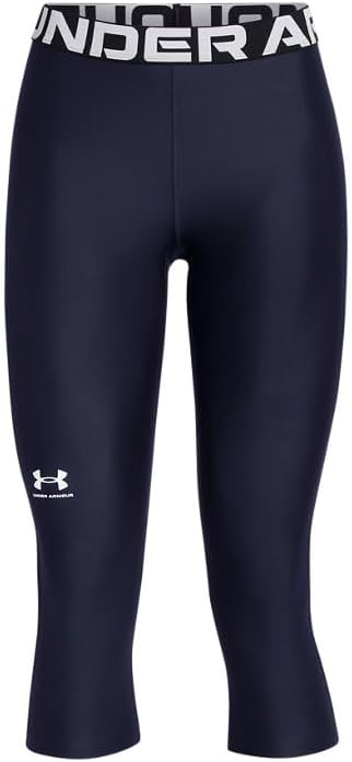 Under Armour Womens HeatGear Authentics 3/4 Leggings - Image 4