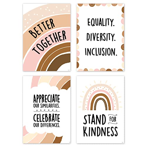 Creative Teaching Press CTP Stand Together 4-Poster Pack for Classroom 10610