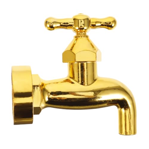 SEWOART Schwimmender Springbrunnen Wasserhahn Gartendekoration Außen Kunststoff Unsichtbarer Wasserauslauf Filigraner Gartenbrunnen Kunstdeko