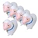 Amosfun 5pcs Palloncini da Passeggio Palloncini di Pecora in Alluminio Animale Palloncini Giocattoli Decorazioni per Feste per Il Compleanno di Bambini Festa di Baby Shower per Bambini