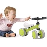 Memory Precious Memory in Babies 'Ride]: la bicicleta para niños pequeños es adecuada para bebés de entre 10 y 24 meses. Puede ayudar a los bebés a aprender de forma rápida y segura a caminar y montar en su cuna. Una mejor opción para cumpleaños, Acción de Gracias, regalo de Navidad.