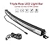 SKYWORLD 42 pulgadas 540W Curvo Barra de luz LED de trabajo Triple fila Spot Flood Combo Beam con conector DT Kit de arnés de cableado impermeable para conducir vehículos todo terreno 4x4 Atvs Utvs