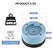 Anti Vibration Pads for Washing Machine, Washer and Dryer Pedestals, Laundry Pedestal, Washing Machine Support, Washing Machine Feet Stabilizer for Shock Damping, Noise Absorbing, Anti Walk And Slip