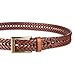 Dockers Men's Leather Braided Casual and Dress Belt,tan Glazed,38