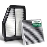 Cabin & Engine Air Filter Set for ACURA ILX (2013-2015), HONDA CIVIC (2012-2015), Replace CF10134,