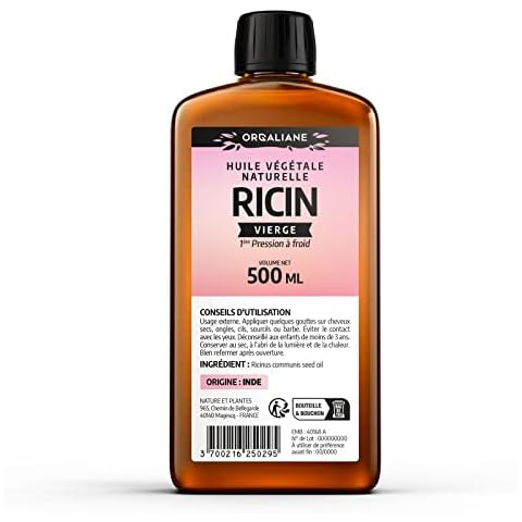 Huile de Ricin 500 ml - ORGALIANE Cover