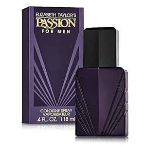 Elizabeth Taylor Men’s Cologne Fragrance Spray, Passion, 4 Fl Oz