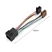 MXECO Car Stereo Audio Adaptador ISO Arnés con Duradero Radio Automóvil Mazo...