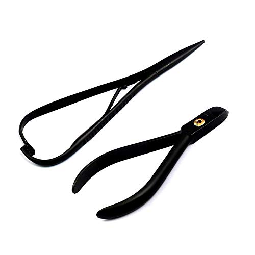Precise Canada: Lot Of 2 Orthodontic Plier Hard Wire Cutter T.C & Mathieu Ligature Plier Black