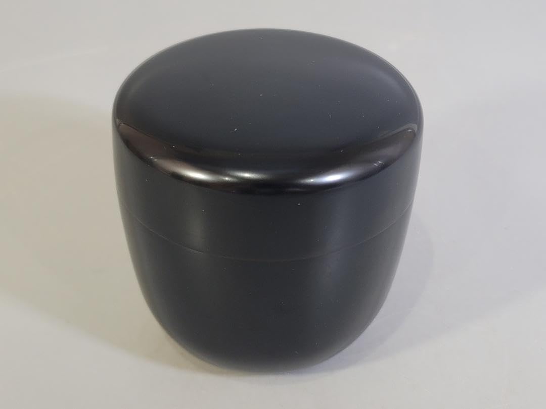 茶道具 道寛作 黒漆 棗 共箱 DT333 茶器(棗) | 古美術ささき