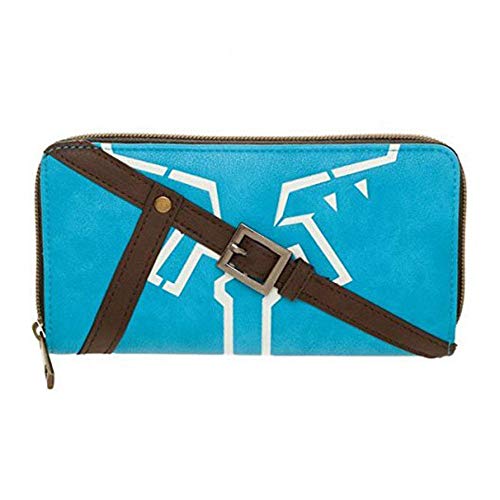 Bioworld Legend of Zelda Breath of The Wild Juniors Zip Around Wallet