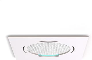 Sculpy Suporte para Alexa Echo Pop de Embutir no Teto Gesso Modelo Quadrado