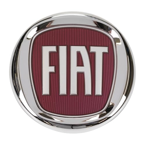 Emblema original Fiat de metal de alta resistencia para parrilla frontal