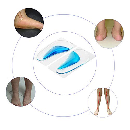 Acxico 4 Pcs Soporte Ortopédico para Arco en Gel Azul miniatura 6