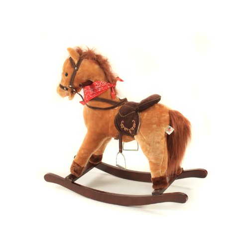 Bayer Chic 2000 405 05 - Schaukelpferd Cowboy, Braun – Bild 3