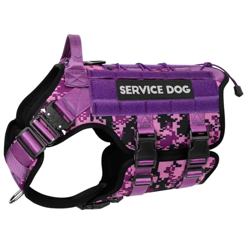 Harnais tactique pour chiens de grande taille anti traction - 2