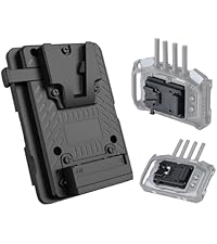 Amazon | Accsoon NP-Fバッテリー to V-Lockバッテリーアダプター