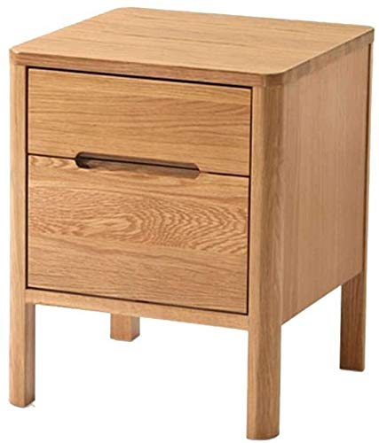 ANIFM Mesita de Noche Mesita de Noche Simple para Dormitorio Oficina Mesita de Noche Armario nórdico Dormitorio Mini Muebles de Madera Maciza Simple Moderno Pequeño aparador Cama Gabinete Estrecho