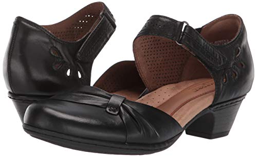 Cobb Hill Womens Abbott 2 Piece Bow Pump, Black, 8.5 Narrow Us #TOP6